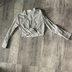 And Now This Crop Blouse